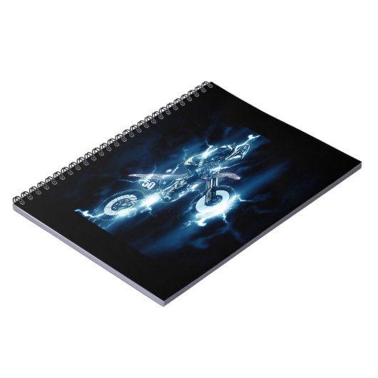 モトクロスカスタマイズ ノートブック (左側)