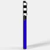 モトクロスカスタムダートバイク番号プレートオンブルー Case-Mate iPhoneケース (裏面 / 右)