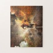 モトクロスカッコいいバイクハイウェイ ジグソーパズル (縦)