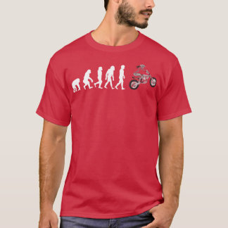 モトクロスガールの進化 Tシャツ