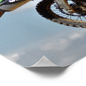 モトクロスジャンプ ポスター (角)