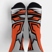 モトクロスソックスすごい- Cross - MX Moto Cross ソックス (上部)