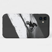 モトクロスダートバイクのライダージャンピングダン Case-Mate iPhoneケース (裏面(横))