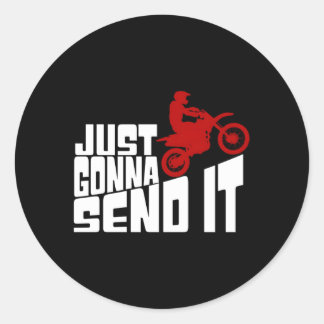 モトクロスダートバイクを送るだけだ ラウンドシール