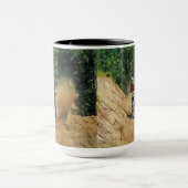 モトクロスダートバイクチャンピオンレース マグカップ (中央)