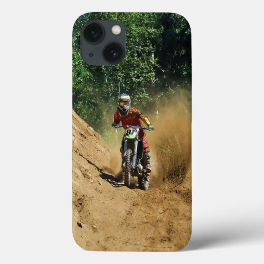 モトクロスダートバイクチャンピオンレース Case-Mate iPhoneケース (裏面)