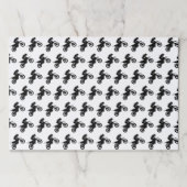 モトクロスダートバイクバースデーパーティー紙ランチョンマット ペーパーパッド (正面)