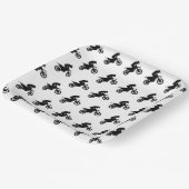 モトクロスダートバイクバースデーパーティー ペーパープレート (傾斜あり)