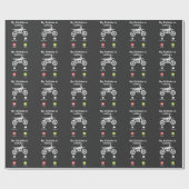 モトクロスダートバイクブレーキオフロードダイトバイクライダーズ ラッピングペーパー (フラット)