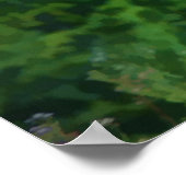 モトクロスダートバイクレーサーが空気を取る ポスター (角)