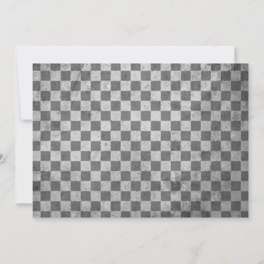 モトクロスダートバイク誕生日パーティーの招待状 招待状 (裏面)