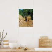 モトクロスダートバイク選手権レース ポスター (キッチン)