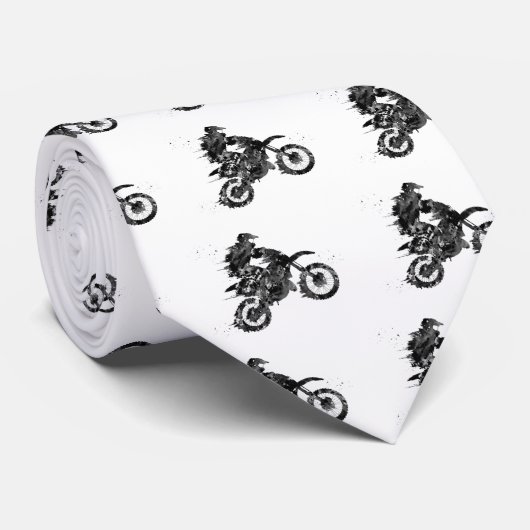 モトクロスダートバイク ネクタイ (ロール)