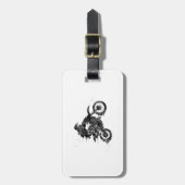 モトクロスダートバイク ラゲッジタグ (正面縦)