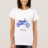 モトクロスバイクに耐える Tシャツ (正面)