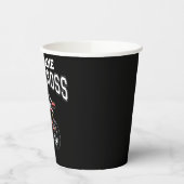 モトクロスパーソナライズされたダートバイクライダーレース 紙コップ (左)