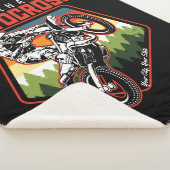 モトクロスパーソナライズされたレーシングのダート・バイク・トレイルライド シェルパブランケット (3/4)