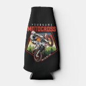 モトクロスパーソナライズされたレーシングのダート・バイク・トレイルライド ボトルクーラー (正面)