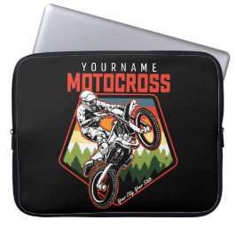 モトクロスパーソナライズされたレーシングのダート・バイク・トレイルライド ラップトップスリーブ