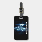 モトクロスパーソナライズされた ラゲッジタグ (正面縦)