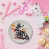 モトクロスパーティーナプキンス ペーパープレート (パーティー)