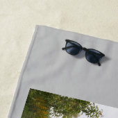 モトクロスビーチタオル。 ビーチタオル (インサイチュ)