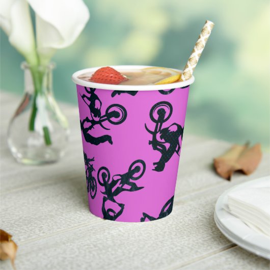 モトクロスピンク 紙コップ (インサイチュ)