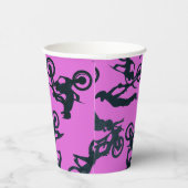 モトクロスピンク 紙コップ (右)