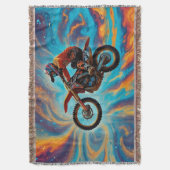 モトクロスライダーと夢の世界 スローブランケット (正面縦)