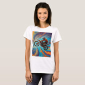モトクロスライダーと夢の世界 Tシャツ (正面フル)