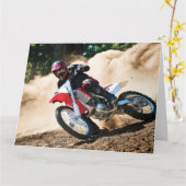 モトクロスライダー装飾用クッション カード (黄色い花)