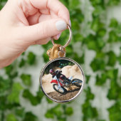 モトクロスライダー装飾用クッション キーホルダー (手)