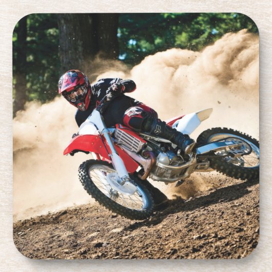 モトクロスライダー装飾用クッション コースター (正面)
