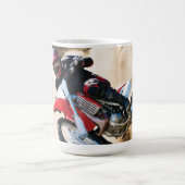 モトクロスライダー装飾用クッション コーヒーマグカップ (中央)