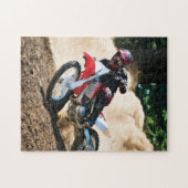 モトクロスライダー装飾用クッション ジグソーパズル (横)