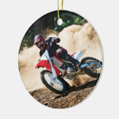 モトクロスライダー装飾用クッション セラミックオーナメント (左)