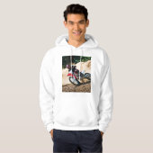 モトクロスライダー装飾用クッション パーカ (正面フル)