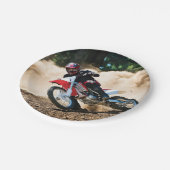 モトクロスライダー装飾用クッション ペーパープレート (アングル)
