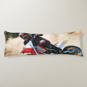 モトクロスライダー装飾用クッション ボディピロー (裏面)