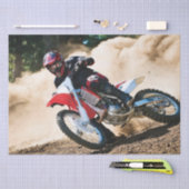 モトクロスライダー装飾用クッション 薄葉紙 (クラフト)