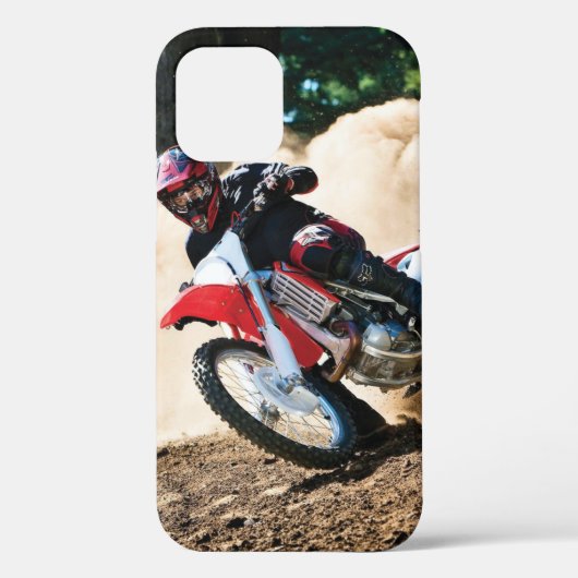 モトクロスライダー装飾用クッション Case-Mate iPhoneケース (裏面)