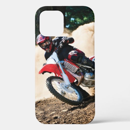 モトクロスライダー装飾用クッション Case-Mate iPhoneケース (裏面)