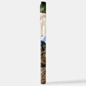 モトクロスライダー装飾用クッション iPhoneケース (左側面)