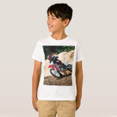モトクロスライダー装飾用クッション Tシャツ (正面フル)
