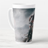 モトクロスライダー カフェラテマグ (左アングル)