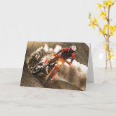 モトクロスライダー カード (黄色い花)