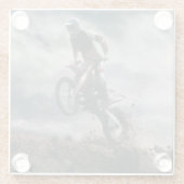 モトクロスライダー ガラスコースター (裏面)