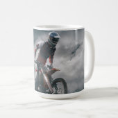 モトクロスライダー コーヒーマグカップ (正面右)
