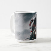 モトクロスライダー コーヒーマグカップ (正面左)