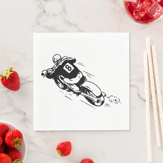 モトクロスライダー スタンダードランチョンナプキン